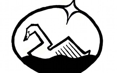 Taivaannaulalle joutsenaiheinen tunnus