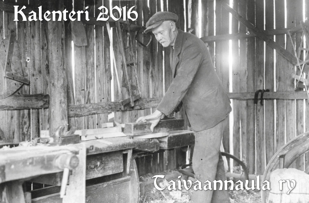 Uusi kalenteri tilattavissa – pääosassa miesten työt