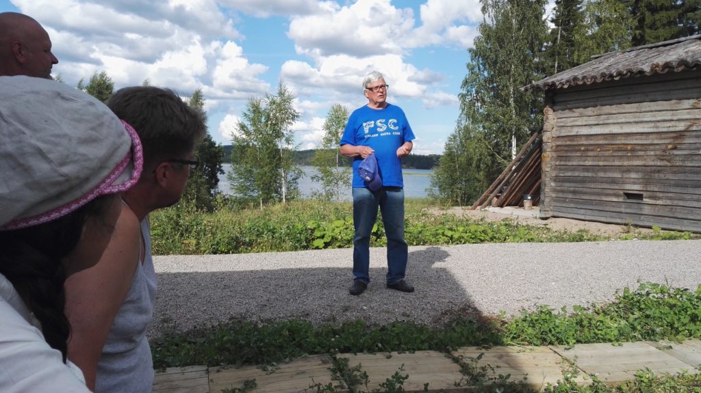Leirillä kuultiin myös Kansainvälisen Saunayhdistyksen Risto Elomaan ajatuksia saunakulttuurista.
