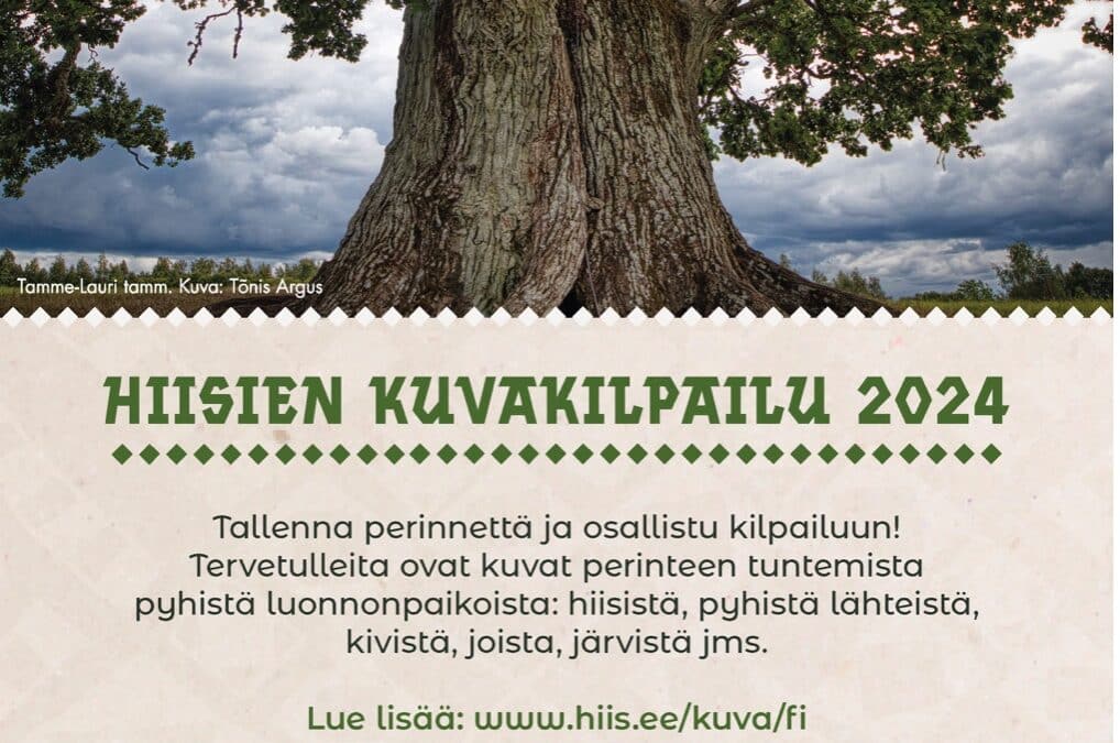 Kansainvälinen pyhien luonnonpaikkojen kuvakilpailu on alkanut!